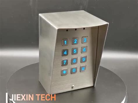 metal keypad enclosure|outdoor keypad cover.